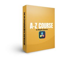 A-Z DaVinci Resolve COURSE