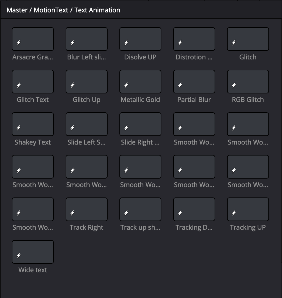 MotionText Pro - Text FX Pack