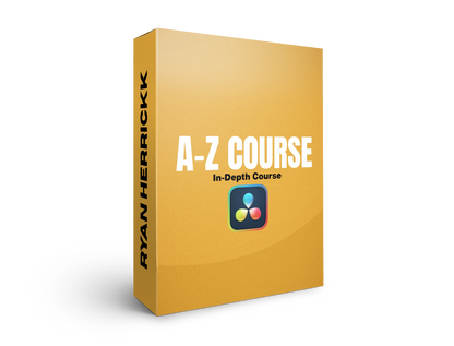 A-Z DaVinci Resolve COURSE