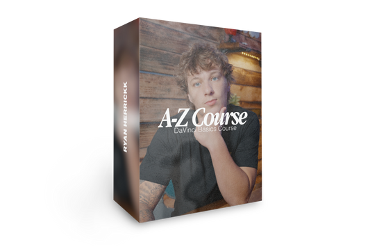 A-Z DaVinci Resolve COURSE