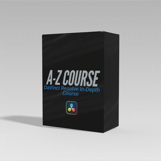 A-Z DaVinci Resolve COURSE