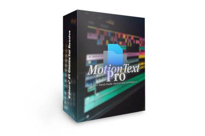 Fx Pack Pro MotionText Pro V1 - Text FX Pack – Ryanherrick