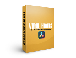 The VIRAL HOOKS Pack (DaVinci Resolve Template)
